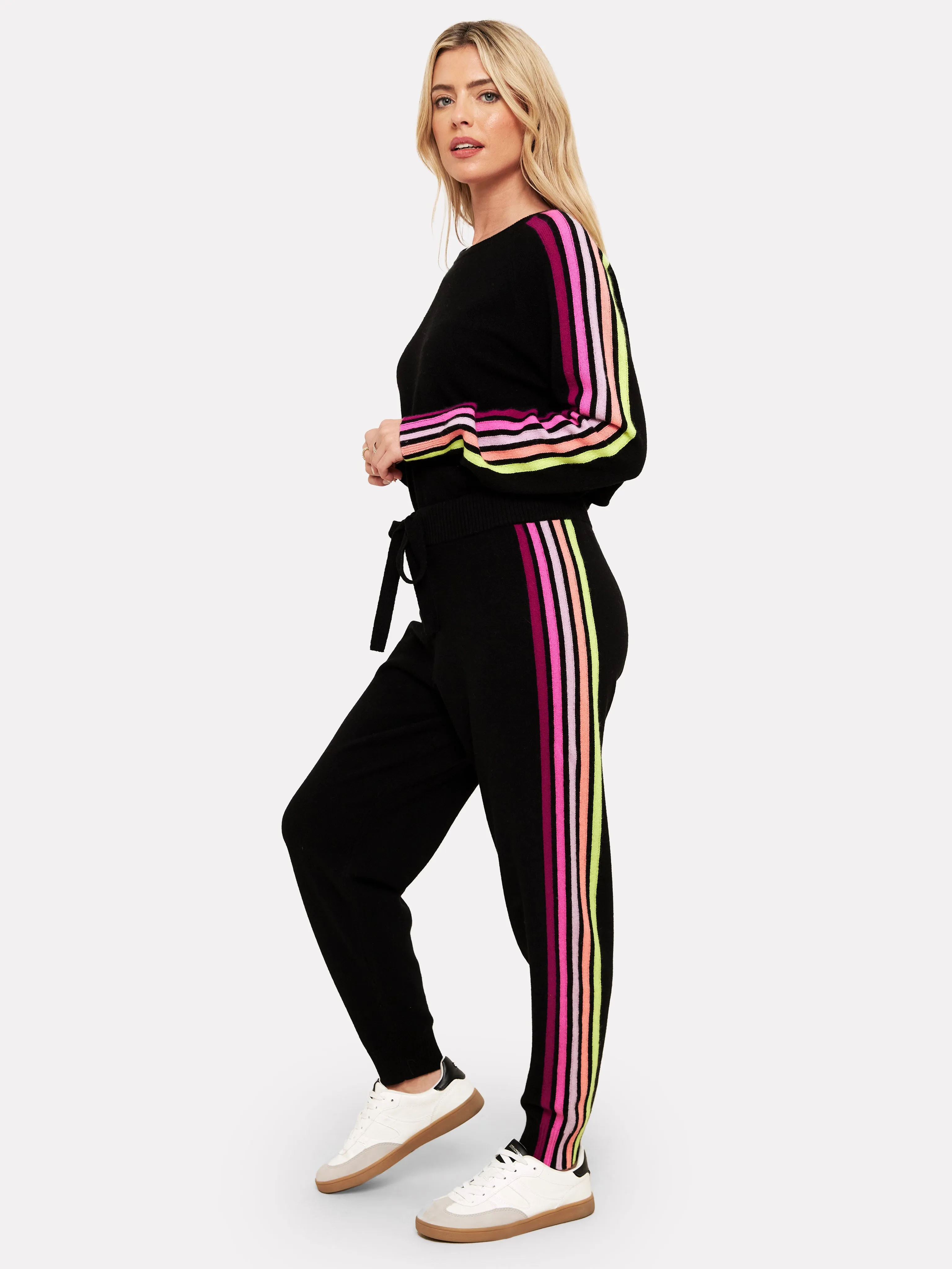 Ramona Rainbow Cashmere Joggers