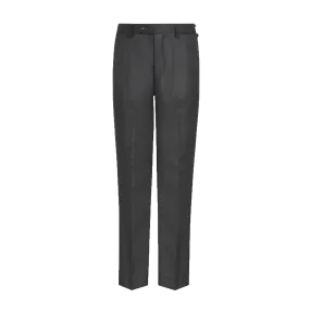 Regular Fit Boys School Trousers - Black