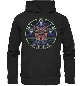 Samurai Astronaut: Vitruvian Gains - Basic Unisex Hoodie