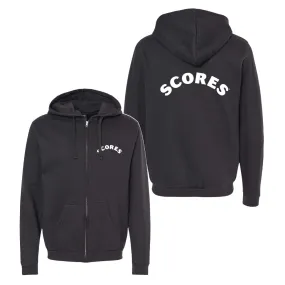 SCORES - UNISEX FULL ZIP HOODIE (6 PCS MINIMUM)