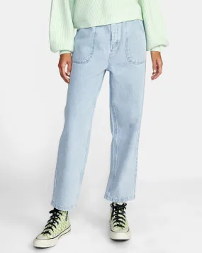 Scrunchie Jeans - Light Vintage Wash