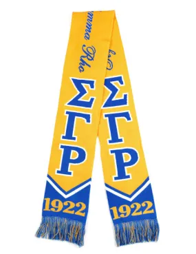 Sigma Gamma Rho 1922 Knit Scarf - Sigma Gamma Rho