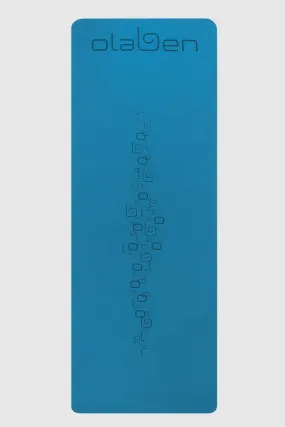 Signature Yoga Mat - Electric Blue Zodiac