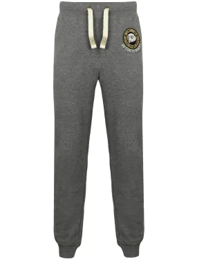 Sioux Cove Cuffed Joggers in Mid Grey Marl - Tokyo Laundry