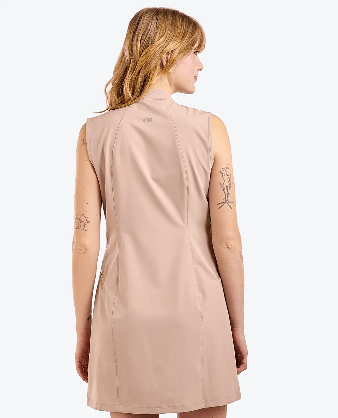 SIZE XS - NIVO Bianka Sleeveless Dress 653 Desert