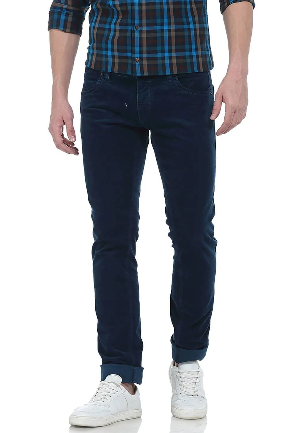 Skinny Fit Corduroy Stretch Trouser