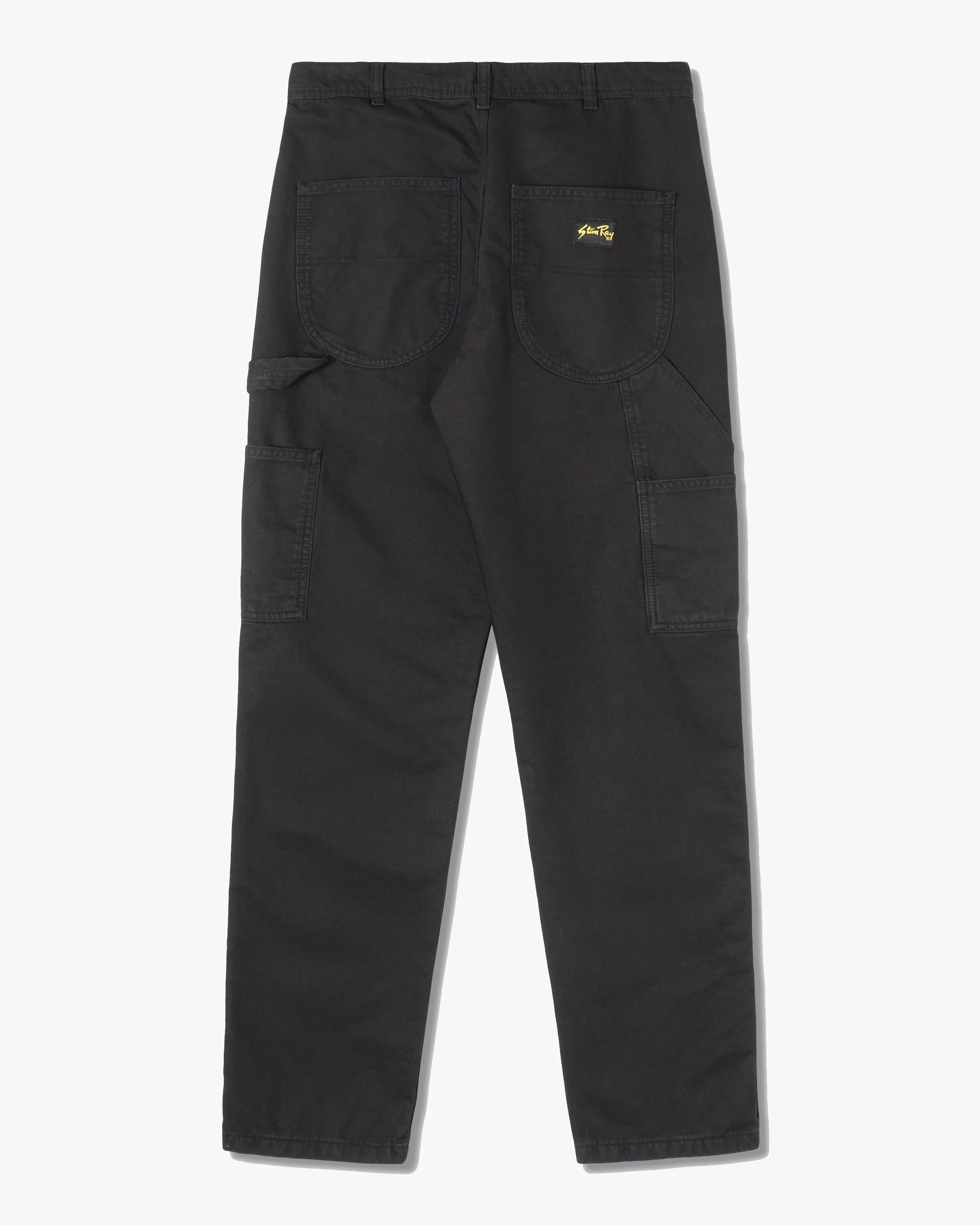 Stan Ray 80s Painter Relaxed Tapered Pants - Black Twill