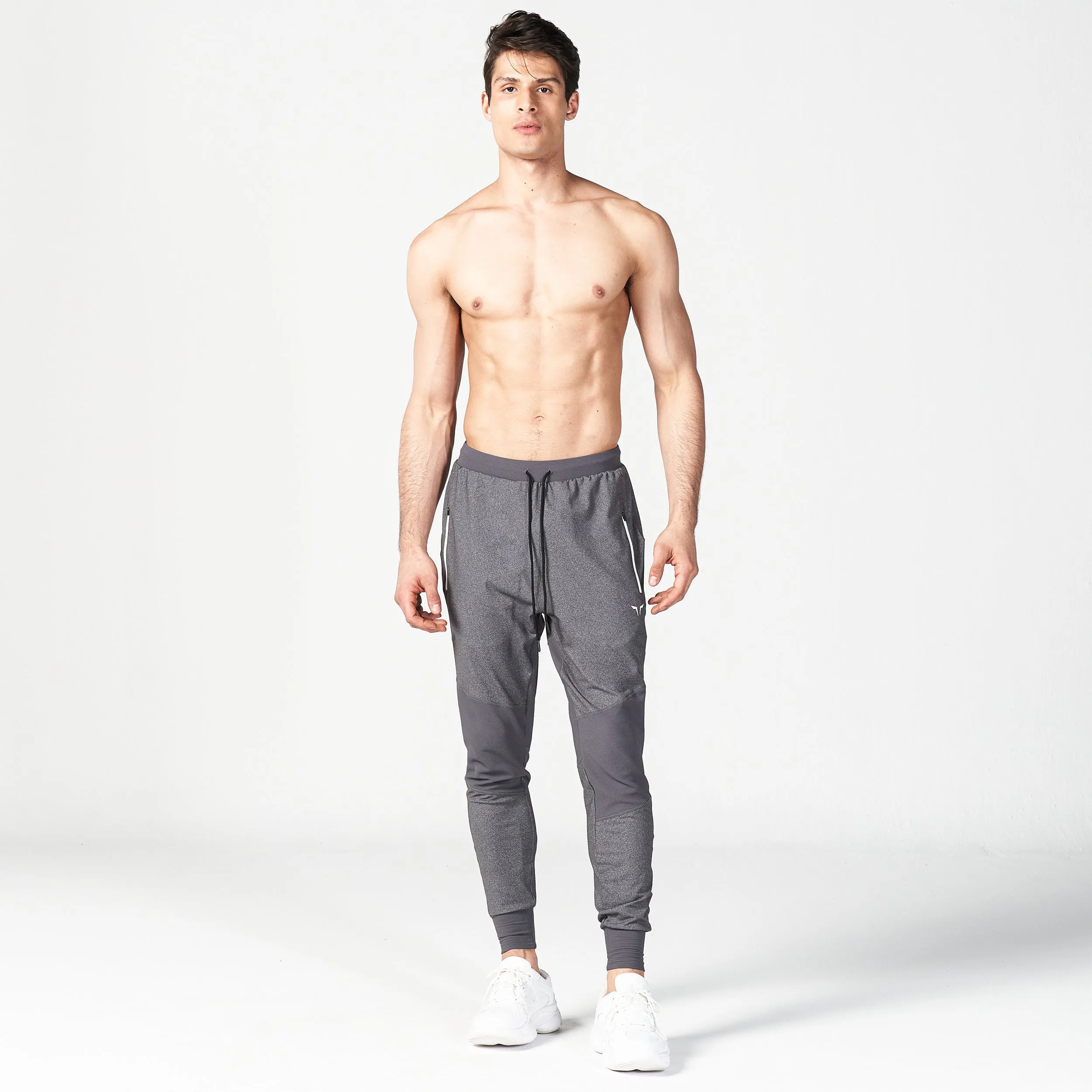 Statement Ribbed Joggers Reimagined SS23 - Grey