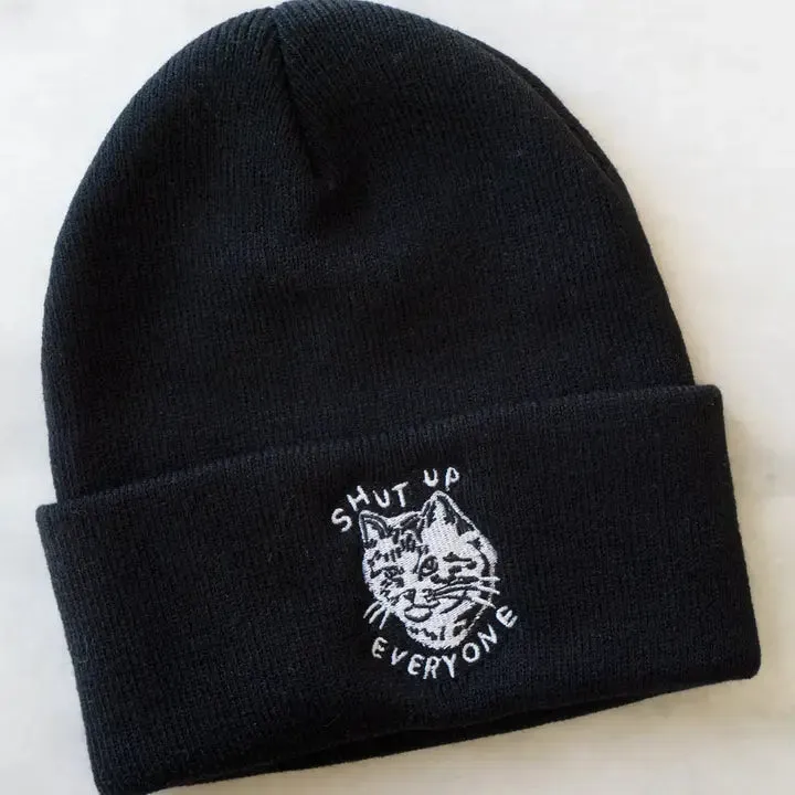 Stay Home Club Beanies