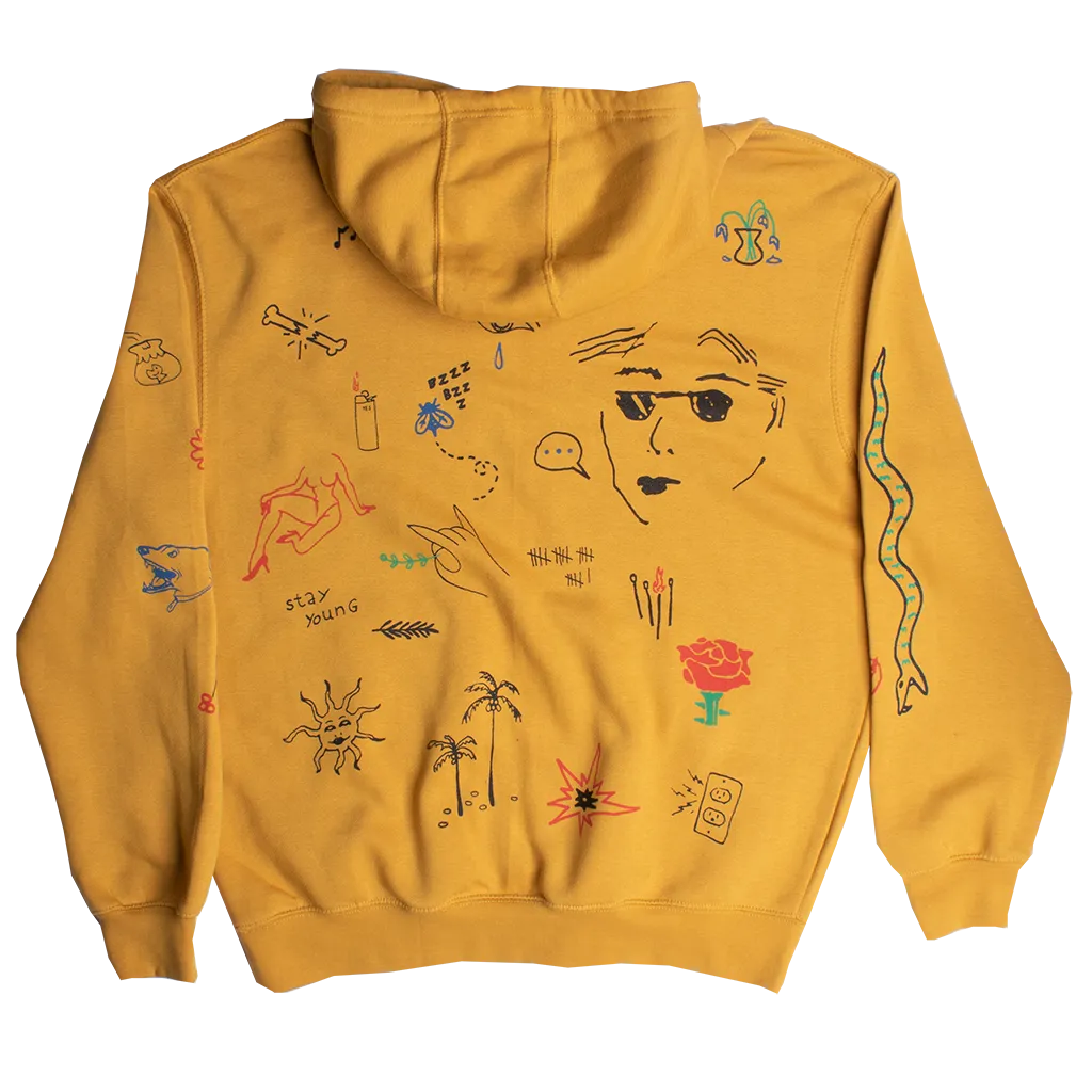 Stick N Poke Art Graphic Hoodie