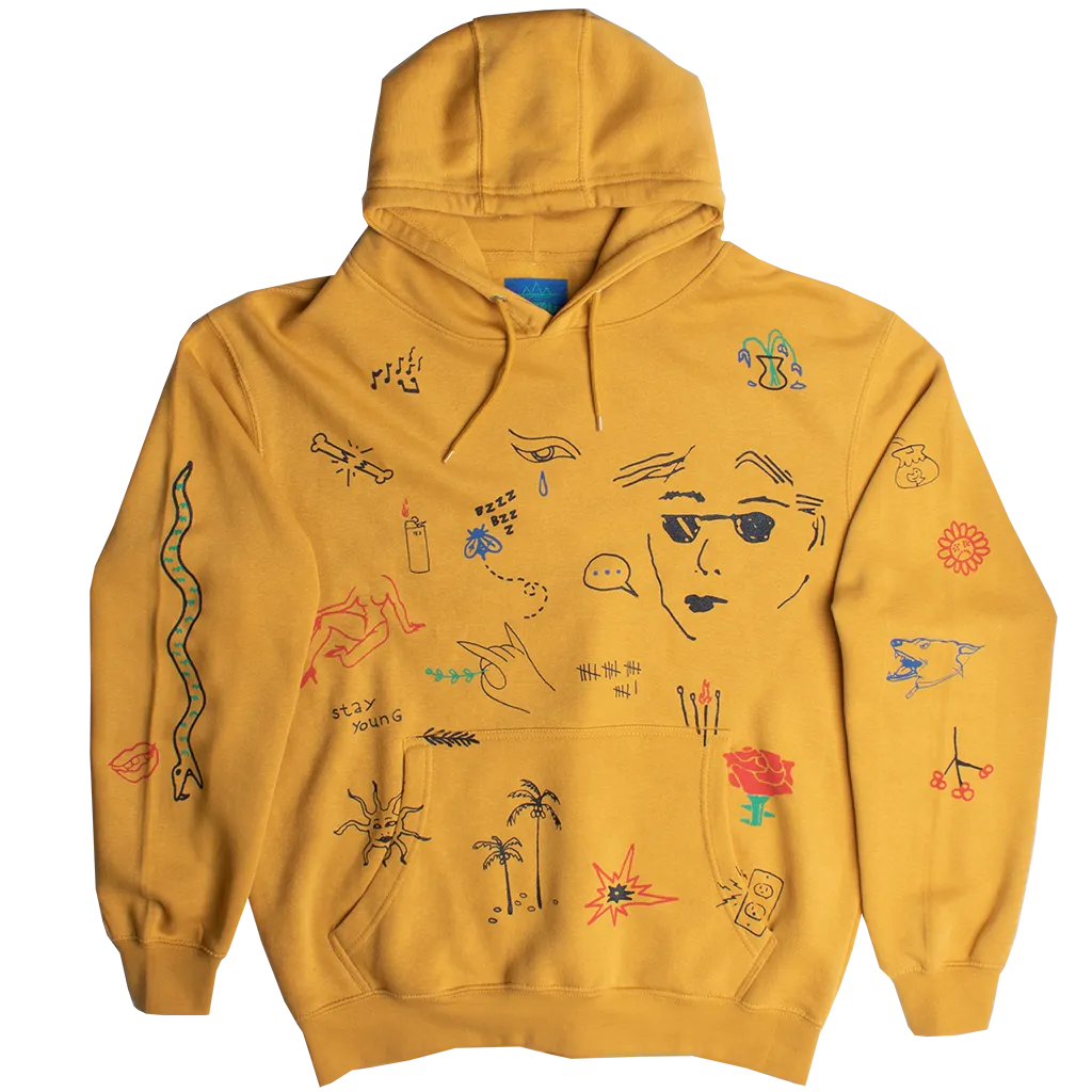 Stick N Poke Art Graphic Hoodie