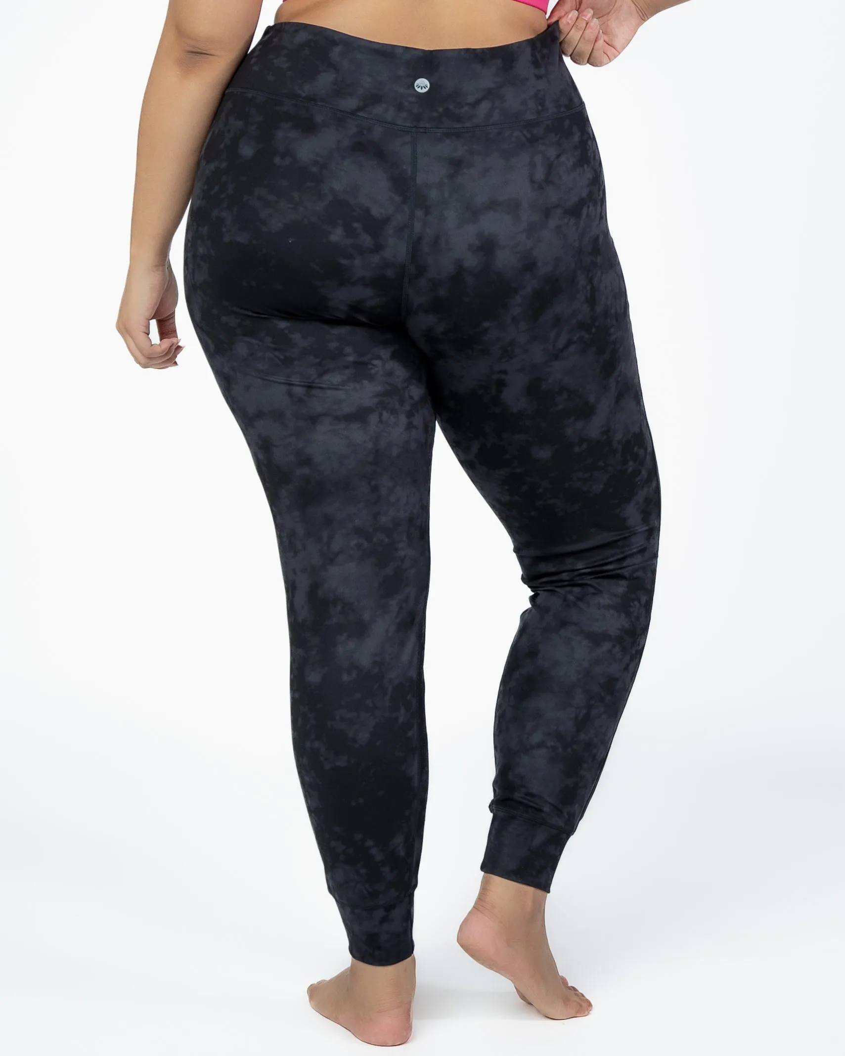 Studio Skin Joggers - Black/Magnet Tie Dye