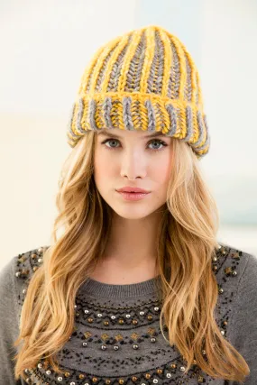 Sun And Shade Ribbed Hat (Knit)