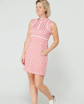 SWING OUT SISTER Jane Sleeveless Dress Lush Pink & Mandarin