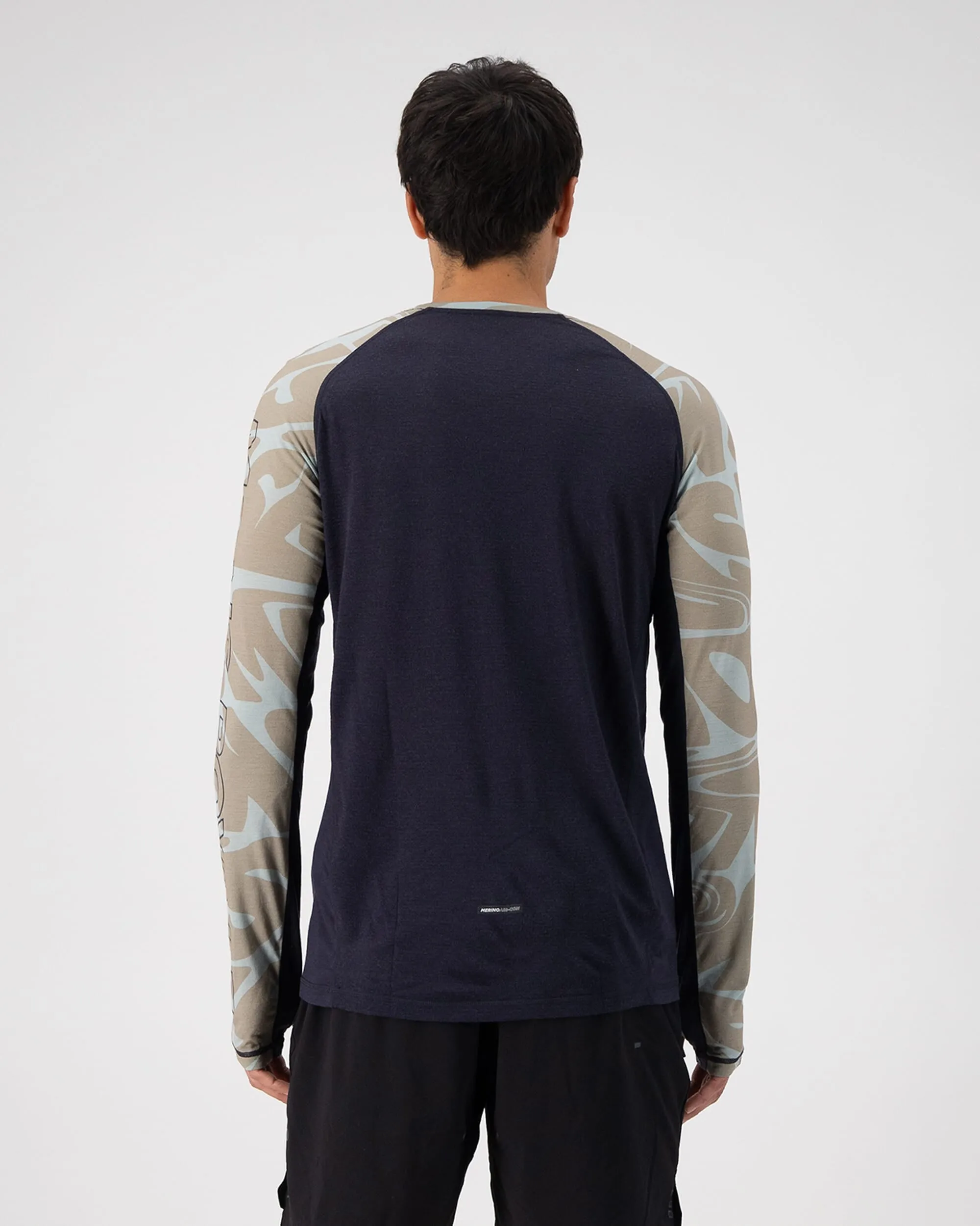 Temple Merino Long Sleeve - Signal Lost / 9 Iron