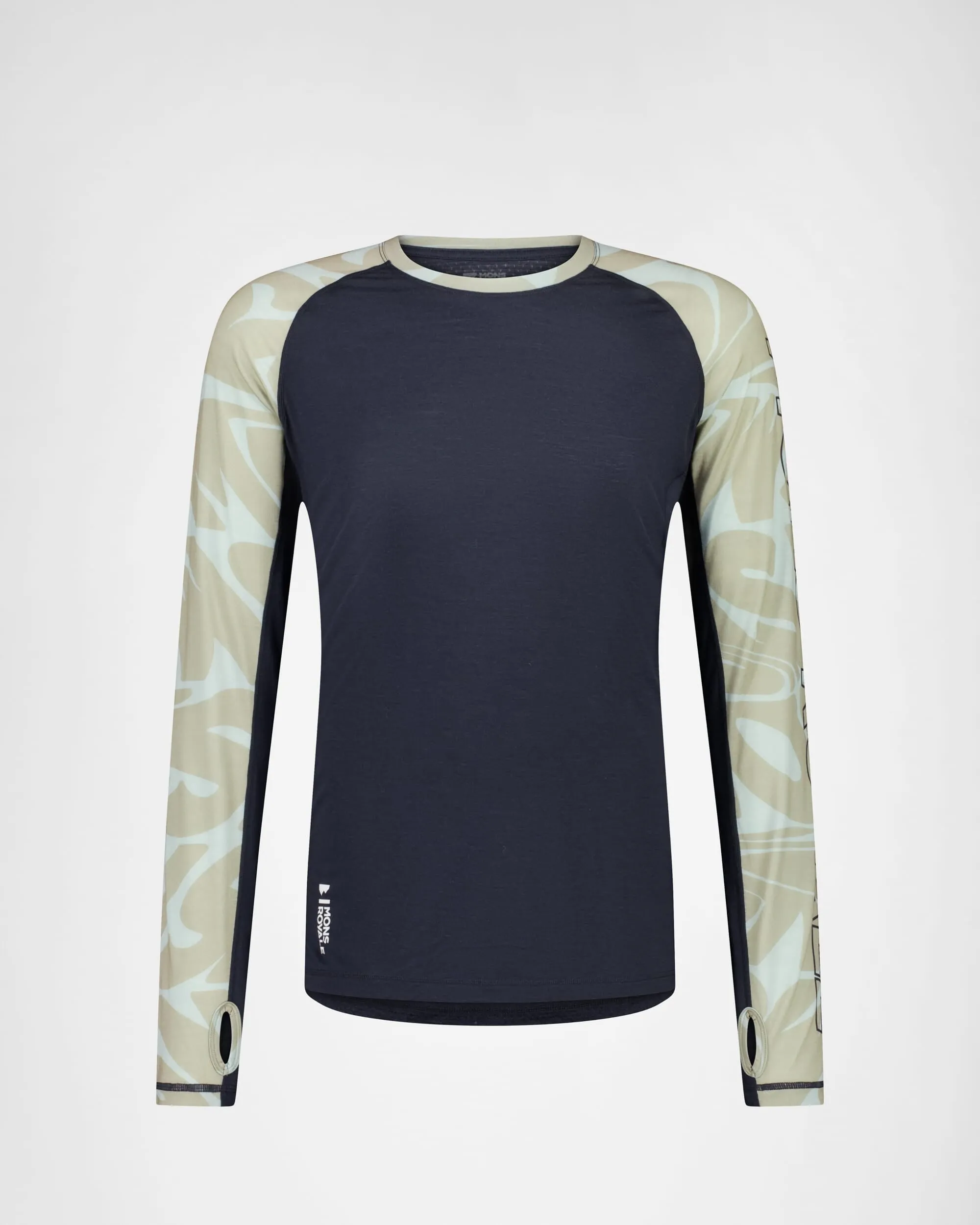 Temple Merino Long Sleeve - Signal Lost / 9 Iron