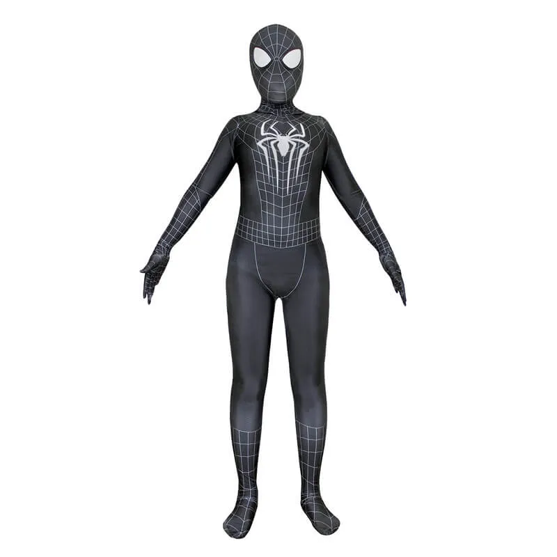 The Amazing Spider-Man Black Jumpsuit Cospaly Costume