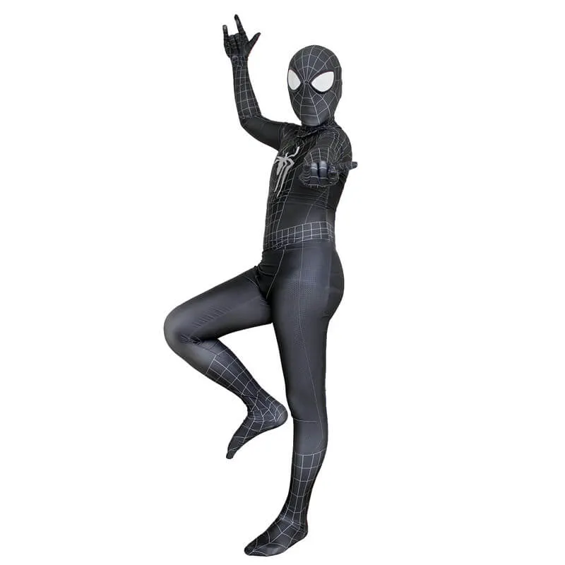 The Amazing Spider-Man Black Jumpsuit Cospaly Costume