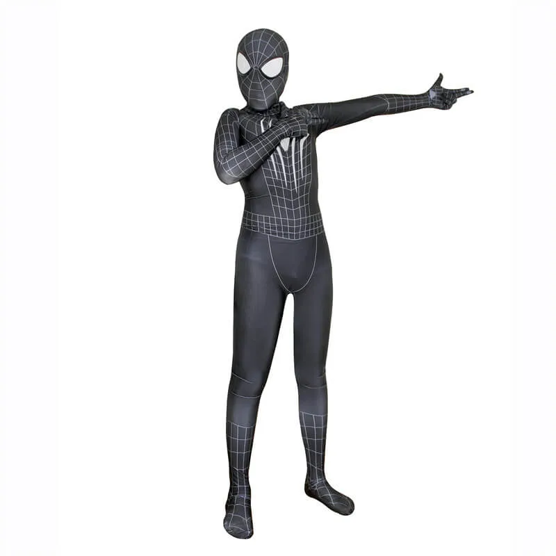 The Amazing Spider-Man Black Jumpsuit Cospaly Costume