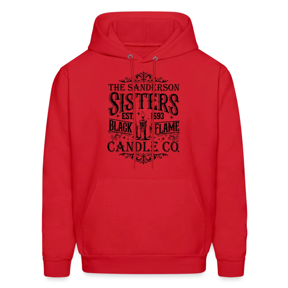 The Sanderson Sisters Black Flame Candle Co. Hoodie (Halloween)