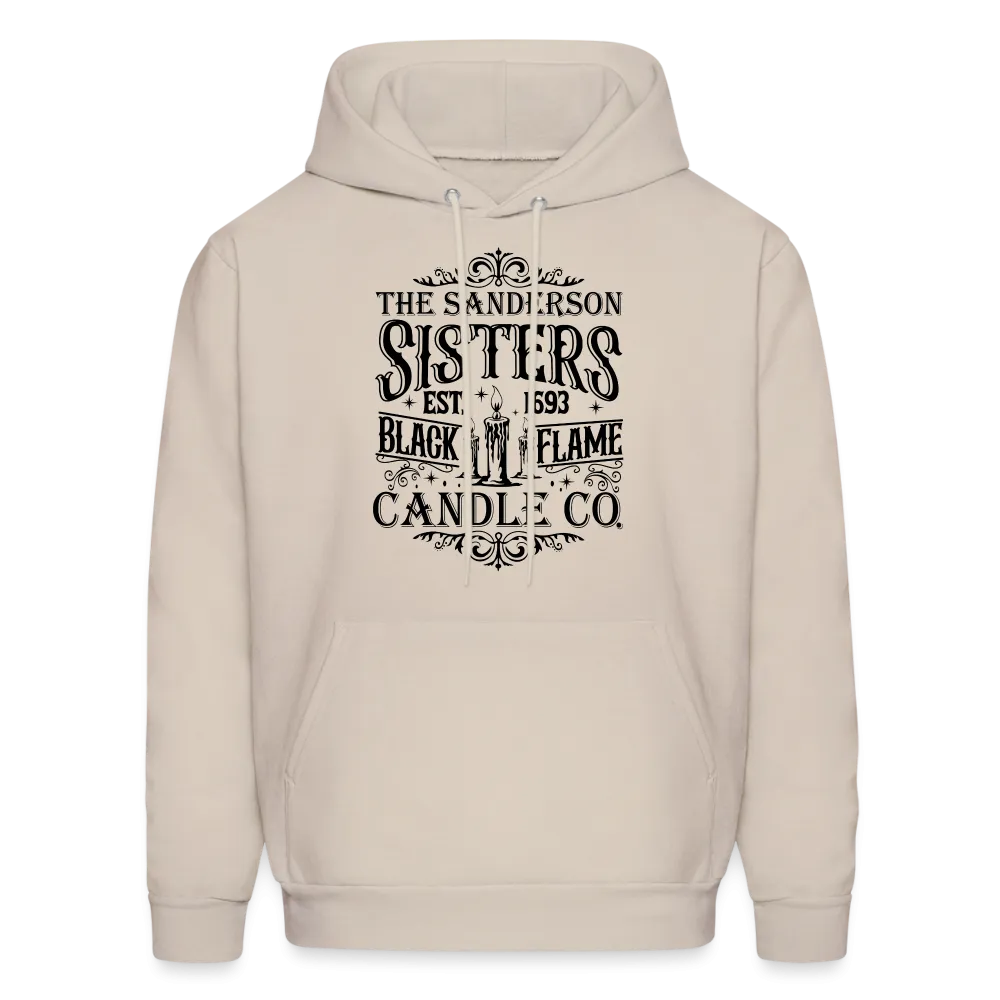 The Sanderson Sisters Black Flame Candle Co. Hoodie (Halloween)