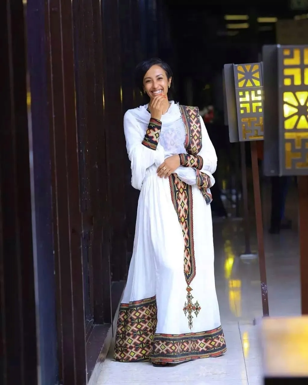 Timeless Beauty Habesha Dress Modern Habesha Kemis Design Habesha Libs es00120