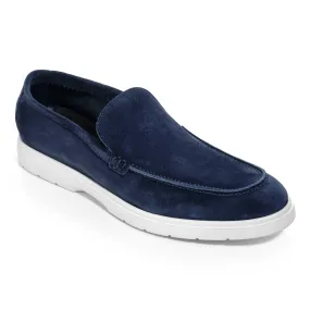 Troye Blue Suede Slip On