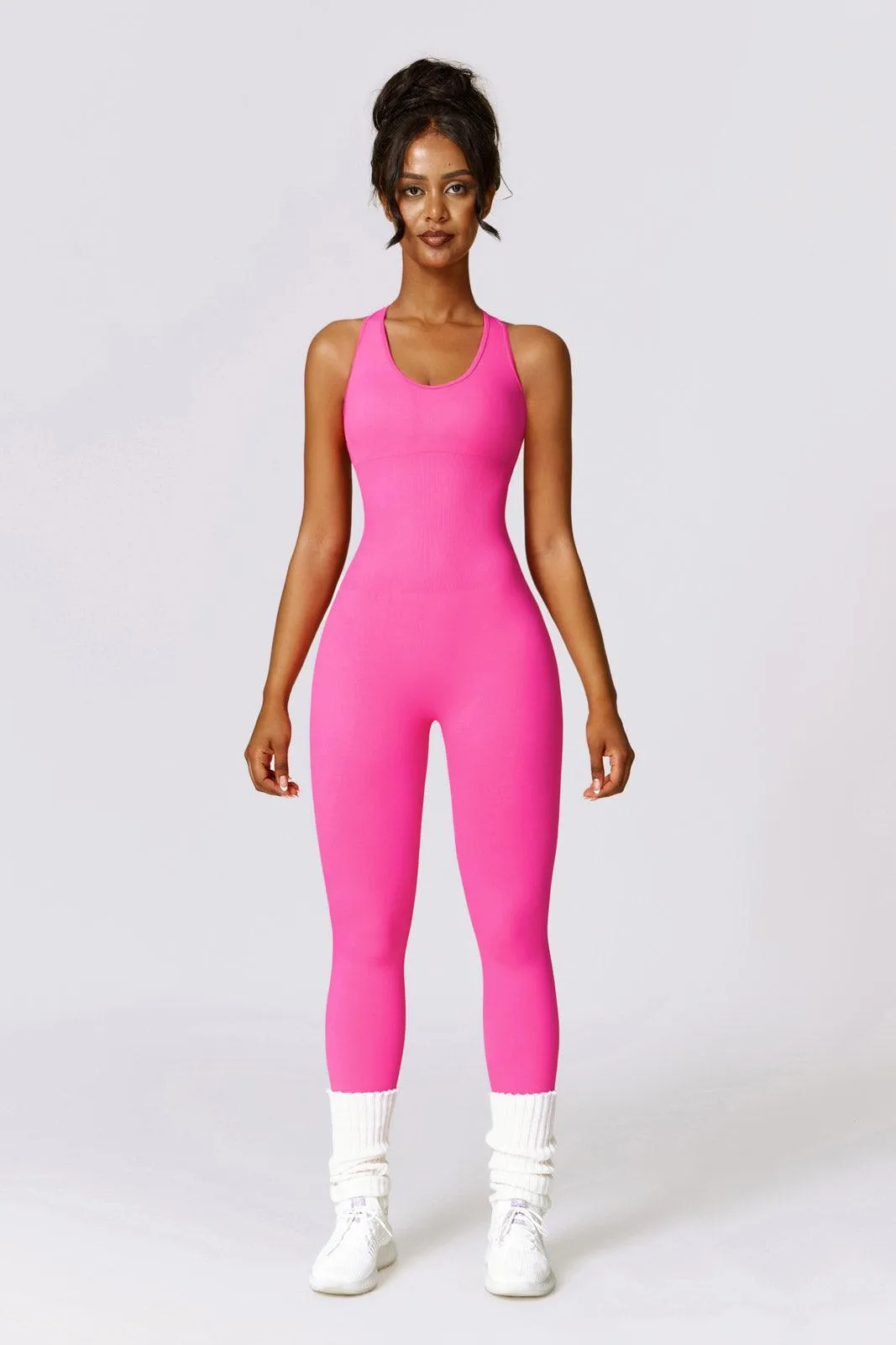 Valerie Jumpsuit - Magenta