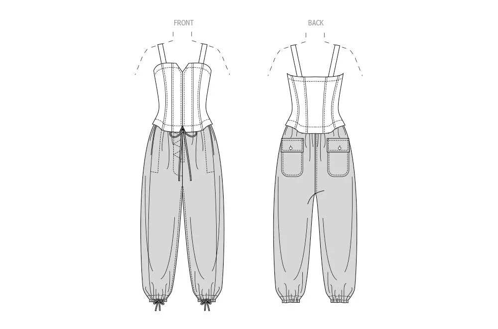 Vogue sewing pattern 2035 Jumpsuit by Rachel Comey