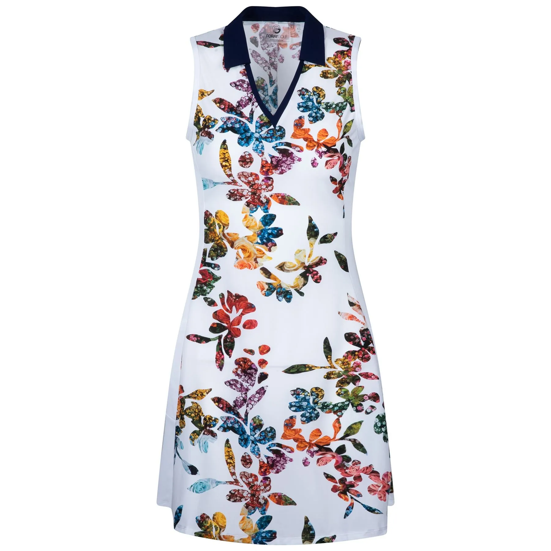 Womens Core Dress White Graphic Floral - SS23