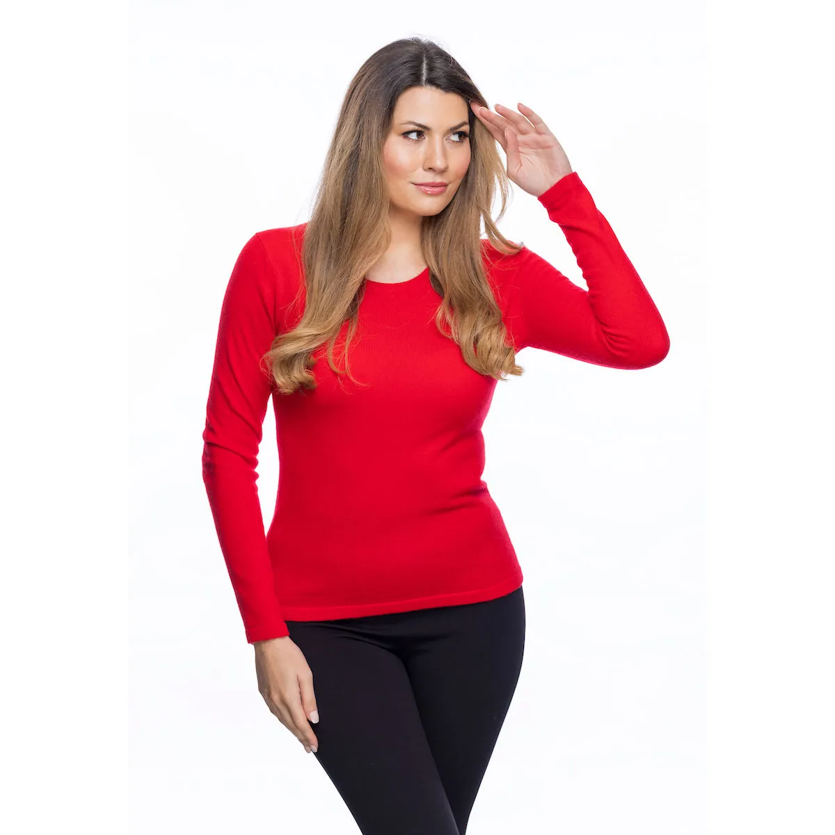 Women's Dunedin Cashmere 100% Cashmere  Cardinal