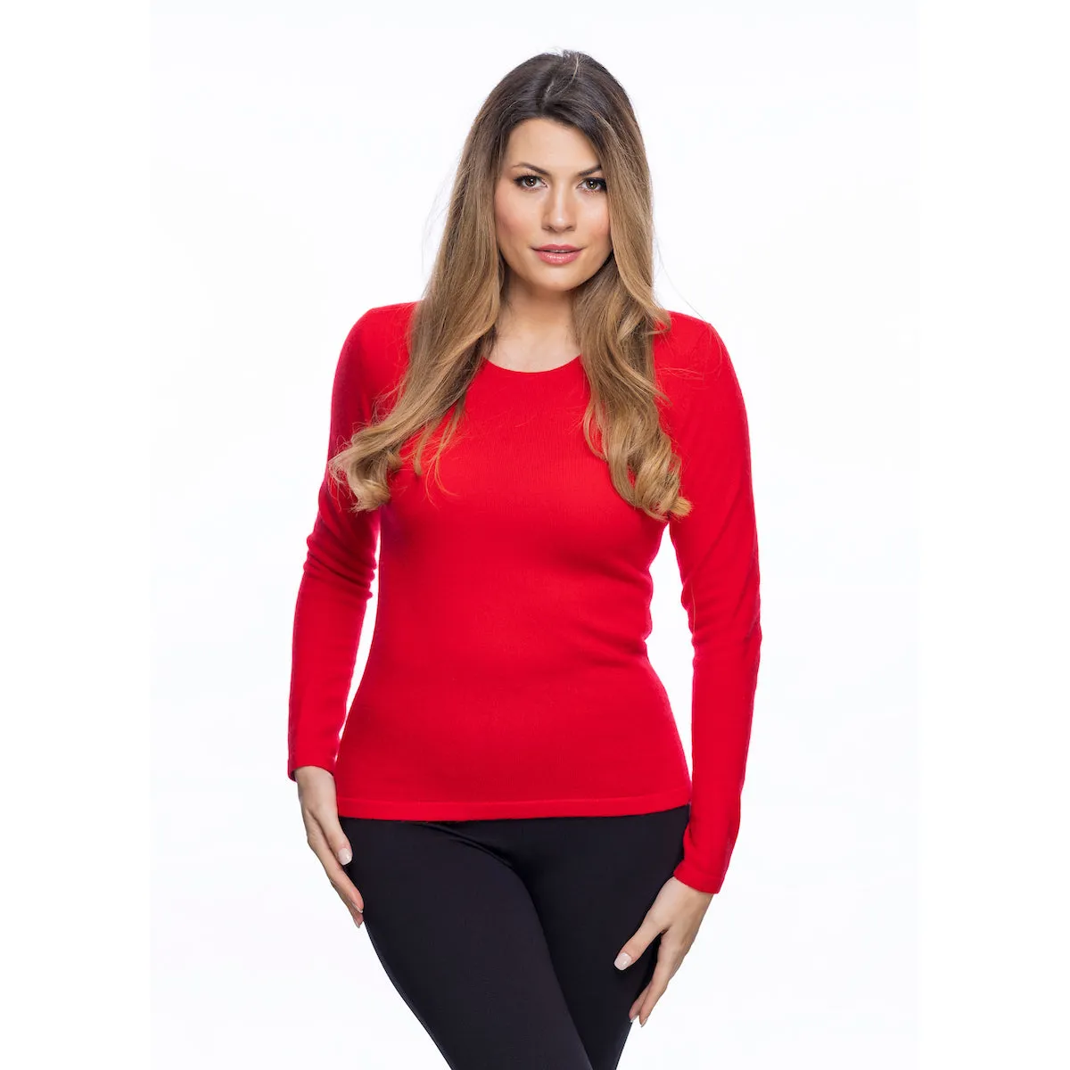 Women's Dunedin Cashmere 100% Cashmere  Cardinal