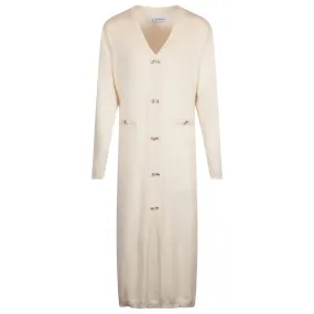 Womens Enza Dress Cream - AW24