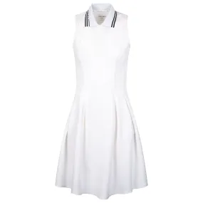 Womens Polo Dress White - AW24