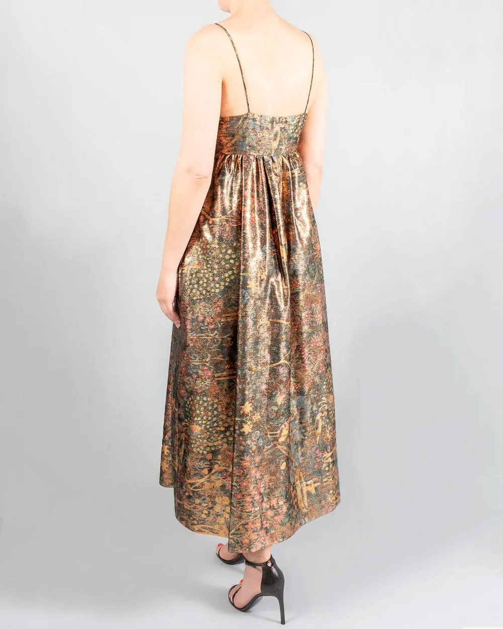 Woodland Jacquard Hesmina Maxi Dress