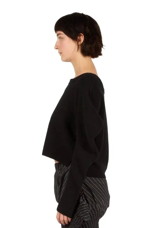 Wool Pique Knit Top