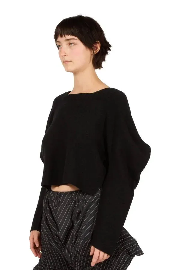 Wool Pique Knit Top