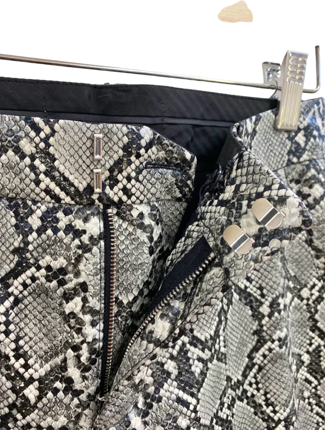 Zara Multi-coloured Snake Print Trousers UK 8